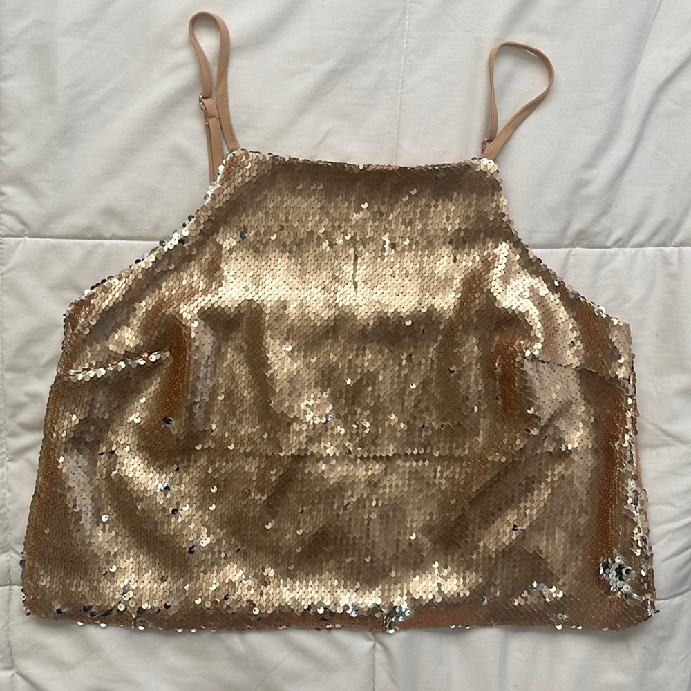 Sequin top